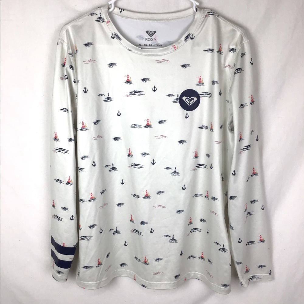 ROXY Womens sz XL Pull-Over Top Sun protection